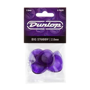 Dunlop Big Stubby Players Pack 6 stk 2,0 mm plekter