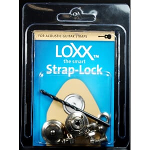 Loxx Box Music Acoustic Set Nickel Plated Straplock