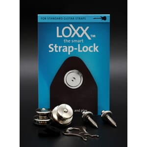 Loxx Box Music E Nickel Plated Straplock