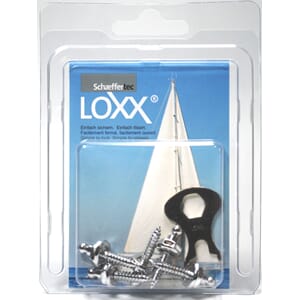 Loxx Screw Set E Chrome
