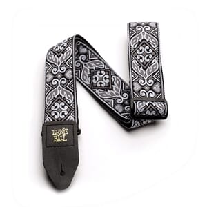 Ernie Ball EB-4166 Tribal Silver Guitar Strap