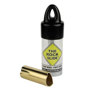 The Rock Slide Polished Brass Slide - Large