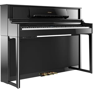 Roland LX705-PE Upright Piano Polished Ebony