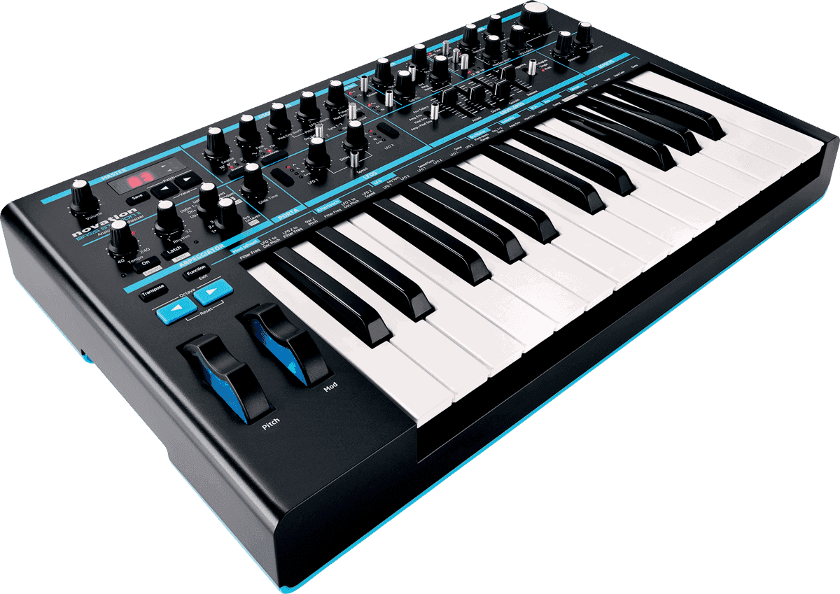 Novation Bass - Station - II 25 keys bass synth - Lydproduksjon.com
