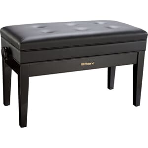Roland RPB-D400PE PIANO BENCH, DUET SIZE, POLISHED EBONY,