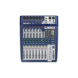 Soundcraft Signature 10 6mik, 3EQ, 3aux lexicon, USI