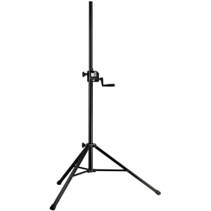 K&M 21302 Høyttalerstativ Tripod med sveiv, Stål