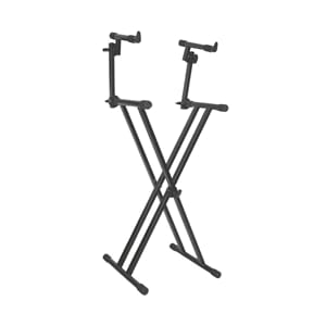 Quiklok Dobbelt Keyboardstativ T22BK