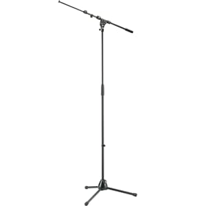 K&M 21040 Mikrofonstativ med galge og korte bein 210/4B