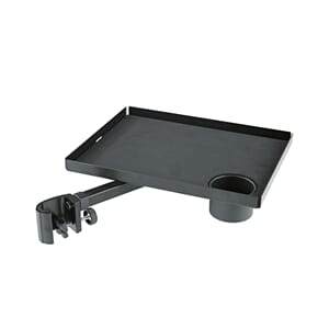 K&M 12225 Hylle for feste på notestativ m koppholder