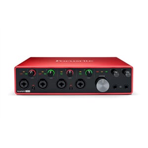 Focusrite Scarlett 18i8 MKIII USB-lydkort med 4 mik pre