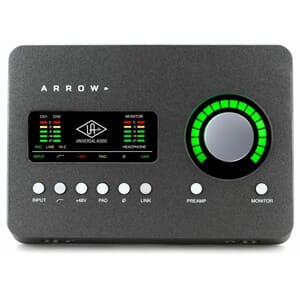 Universal Audio Arrow Audiointerface x2 mic x1 DSP TB3