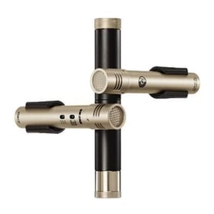Shure KSM 137-SL Pair with Stereo Microphone Adapter
