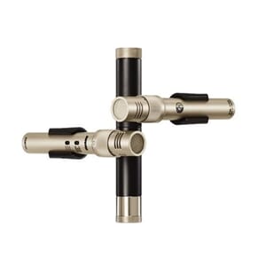 Shure KSM131-SL Pair with Stereo Microphone Adapter