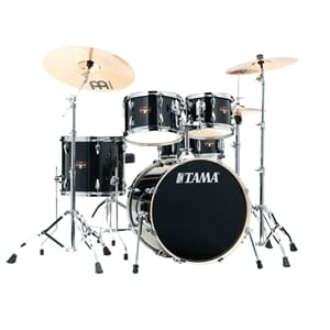 TAMA IMPERIALSTAR Hairline Black Komplett m/HW og Cymbaler