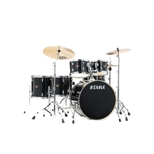 TAMA IMPERIALSTAR Hairline Black Komplett m/HW og Cymbaler