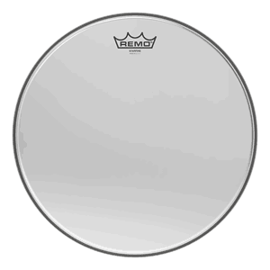 REMO AMBASSADOR STARFIRE CHROME BASSDRUM HEAD 24"