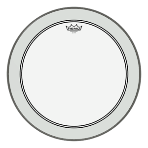 REMO POWERSTROKE 3 M/ SLAM PATCH 24" CLEAR